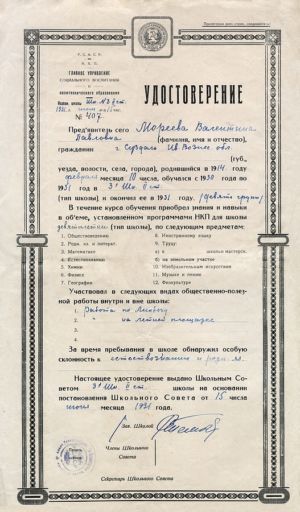 1931 Удостоверение 001
